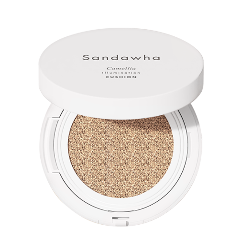 Тональная основа-кушон с сатиновым финишем, 01 Natural Beige, SPF 25 Sandawha